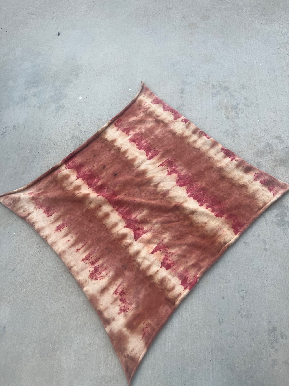 Organic Botanically Dyed Bandana